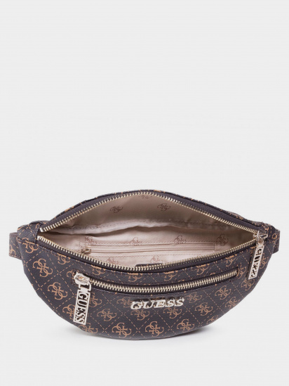 Поясная сумка GUESS модель HWQL69-94800-BRO — фото 4 - INTERTOP