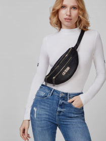 Поясная сумка GUESS модель HWVS69-94800-BLA Фото