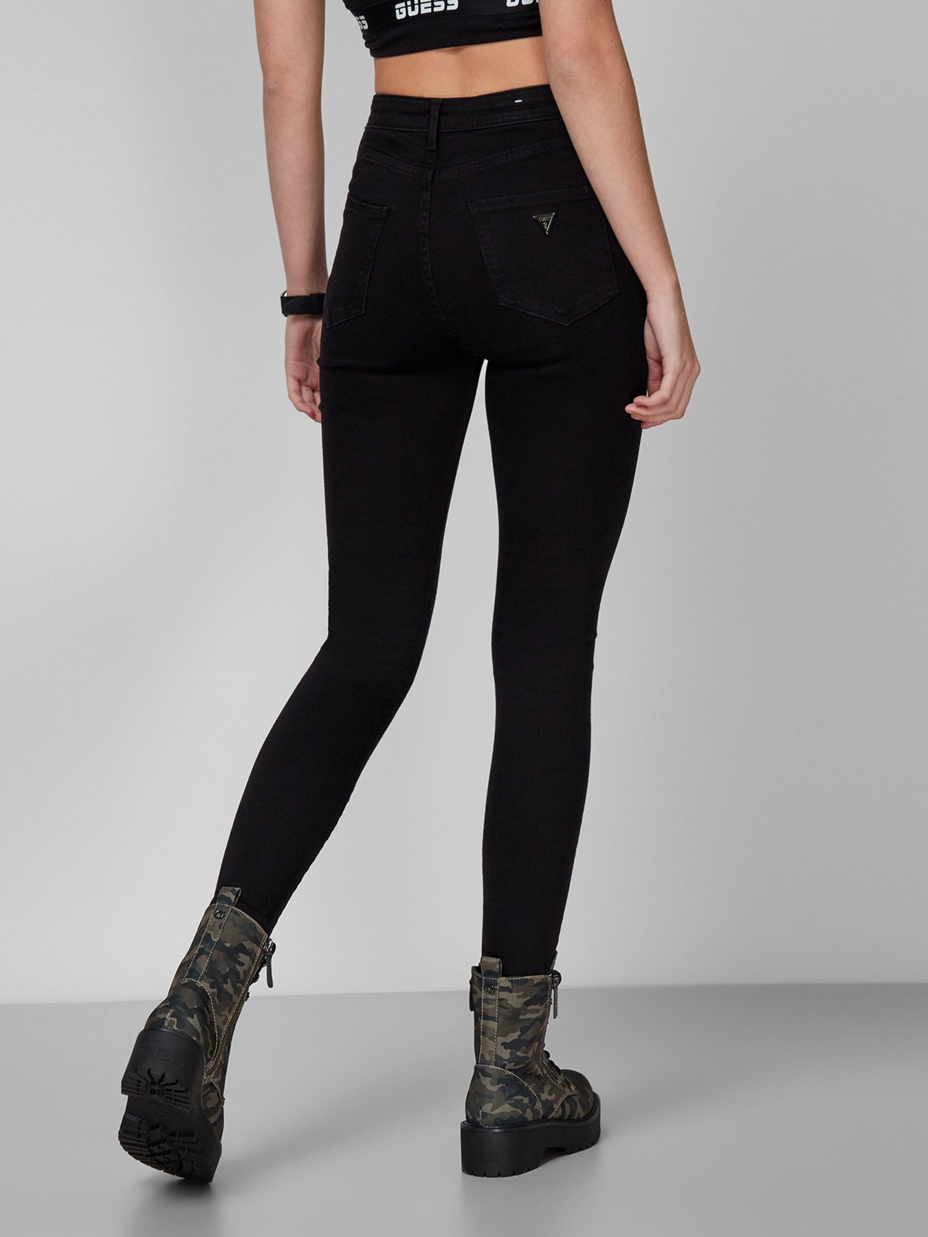 Джинси GUESS модель W1RA94-D4B22-GROY Фото