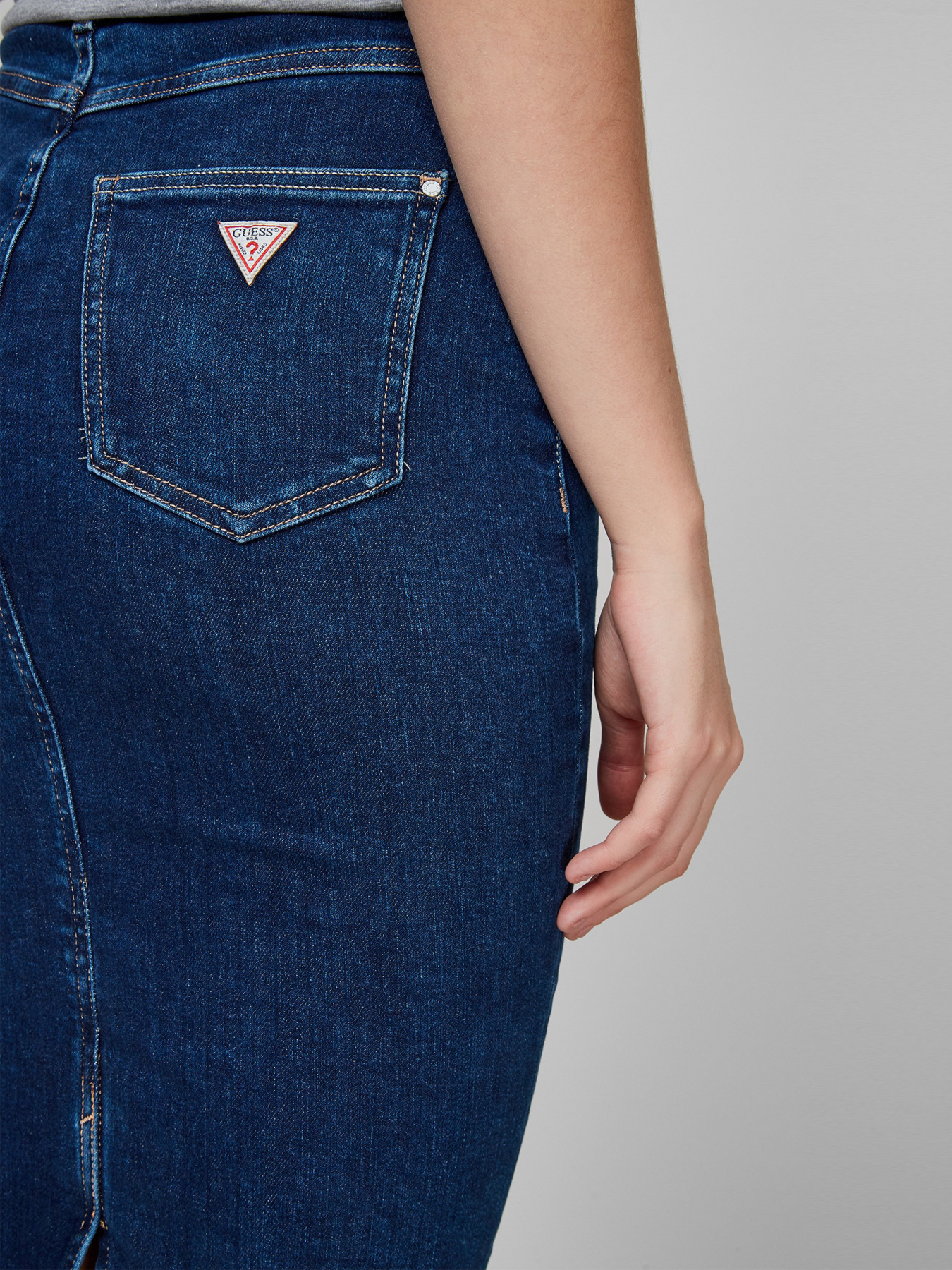 Джинсова спідниця GUESS модель W1RD0M-D4663-SOCH Фото