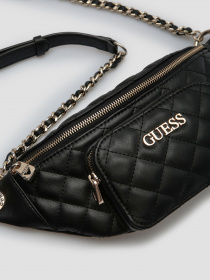 Поясная сумка GUESS модель HWVG79-70800-BLA Фото
