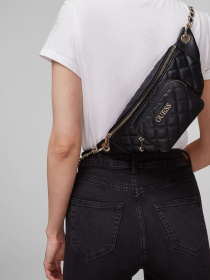 Поясная сумка GUESS модель HWVG79-70800-BLA Фото