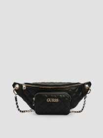 Поясная сумка GUESS модель HWVG79-70800-BLA Фото
