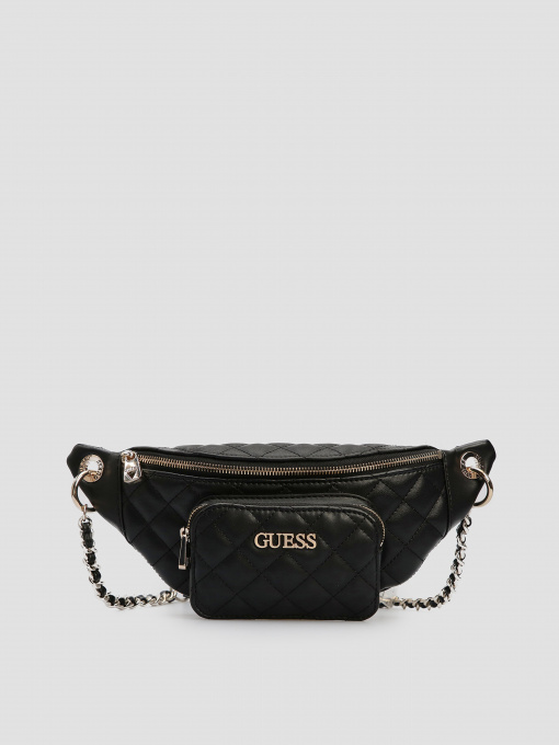 Поясная сумка GUESS модель HWVG79-70800-BLA Фото
