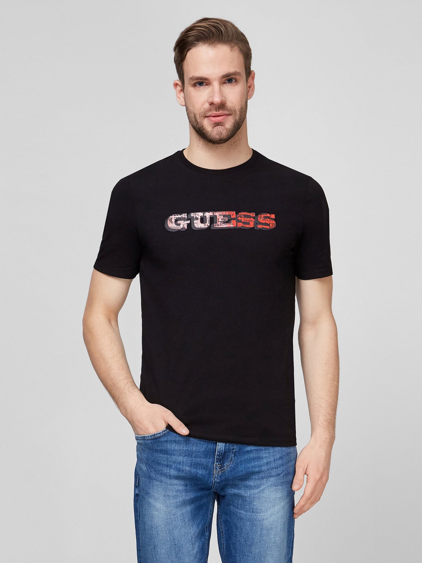 Футболки и поло GUESS модель M1RI82-J1311-JBLK Фото