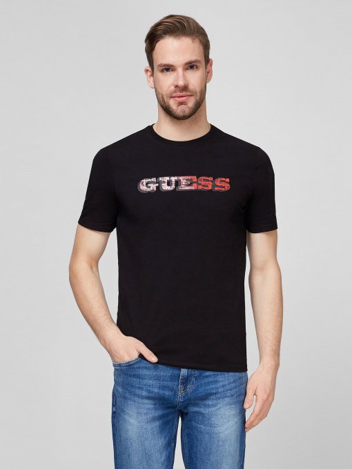 Футболки и поло GUESS модель M1RI82-J1311-JBLK Фото