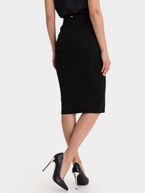 Юбка миди GUESS модель W1RD89-KAFA2-JBLK Фото