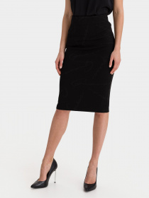 Юбка миди GUESS модель W1RD89-KAFA2-JBLK Фото