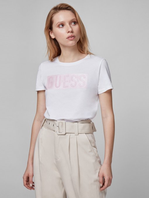 Футболки і поло GUESS модель W1RI05-JA900-TWHT Фото