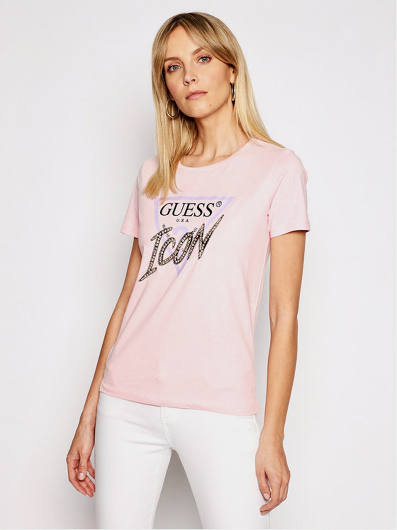 Футболки и поло GUESS модель W1RI25-I3Z00-G600 Фото