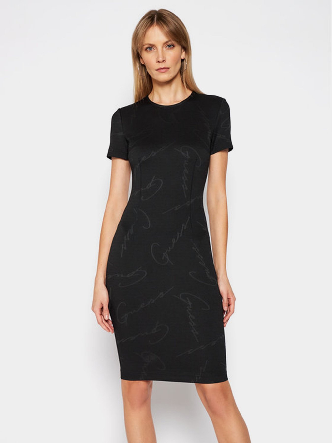 Платья GUESS модель W1RK98-KAFA2-JBLK Фото