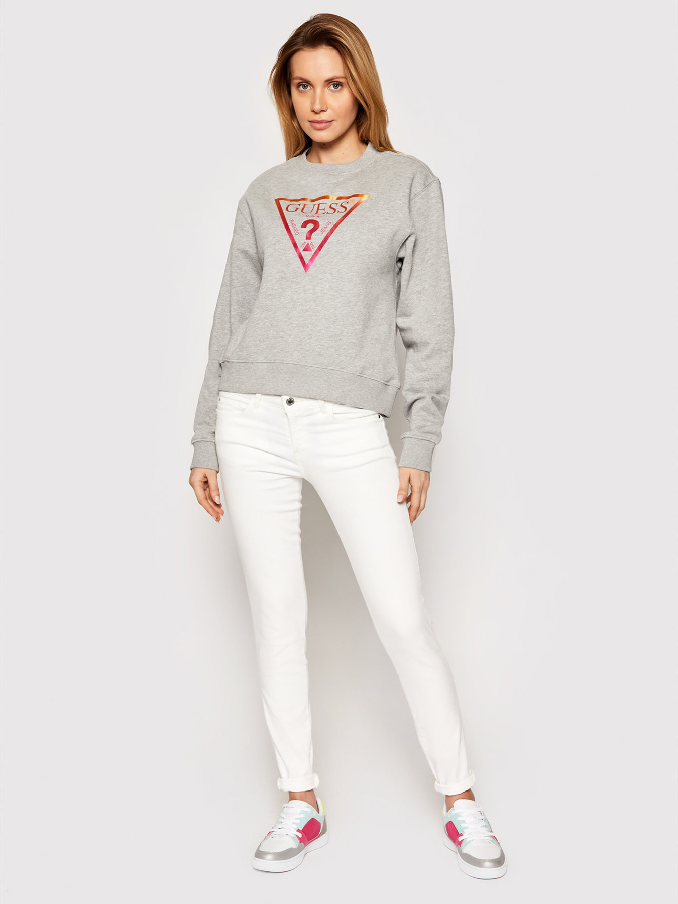 Свитшот GUESS модель W1RQ00-K68I0-LMGY Фото