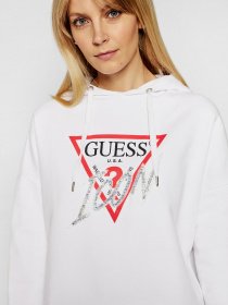 Худи GUESS модель W1RQ05-K68I0-TWHT Фото