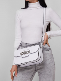 Крос-боді GUESS модель HWVY81-13210-WHI Фото
