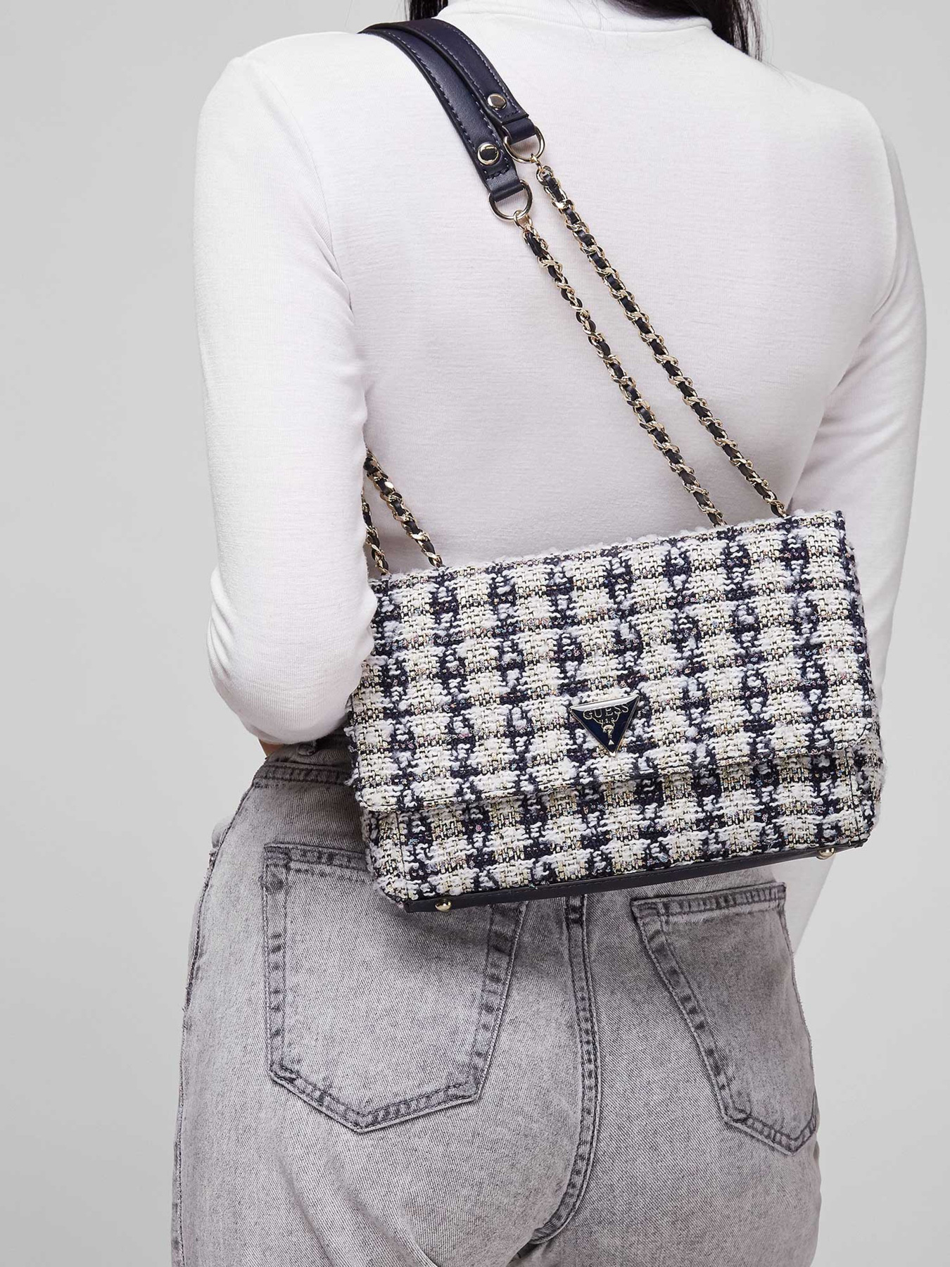 Кросс-боди GUESS Cessily модель HWEG76-79210-WHI Фото