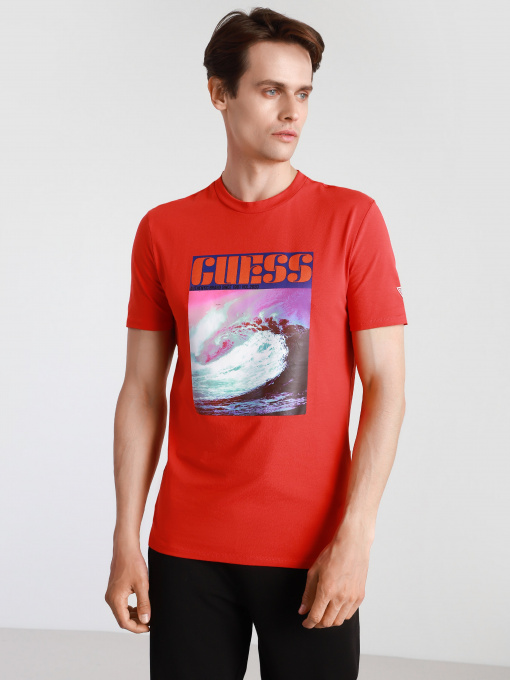 Футболки і поло GUESS модель M1GI94-J1311-G5O8 Фото