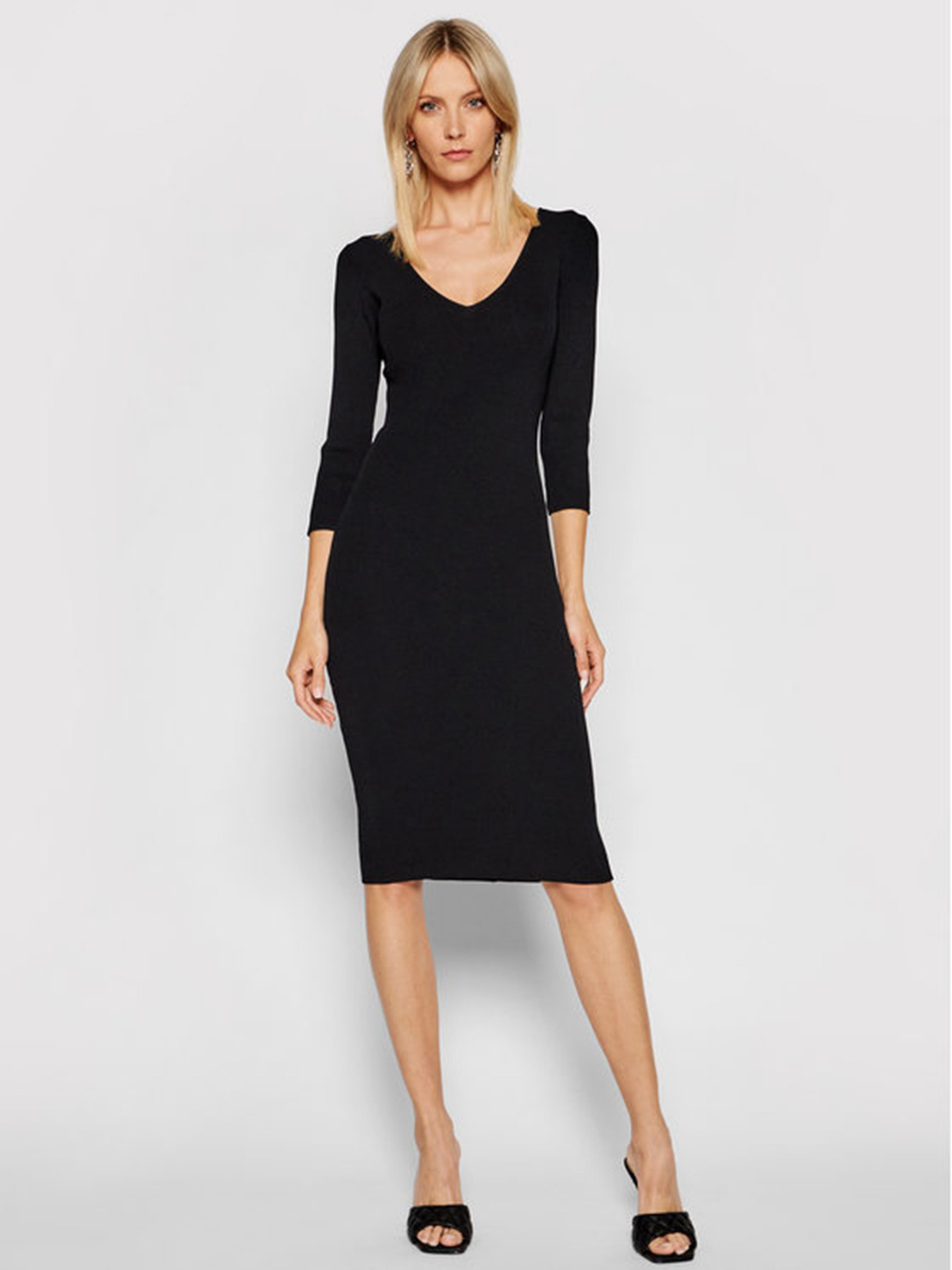 Сукня міді GUESS модель W1YK97.Z2DC0;JBLK Фото