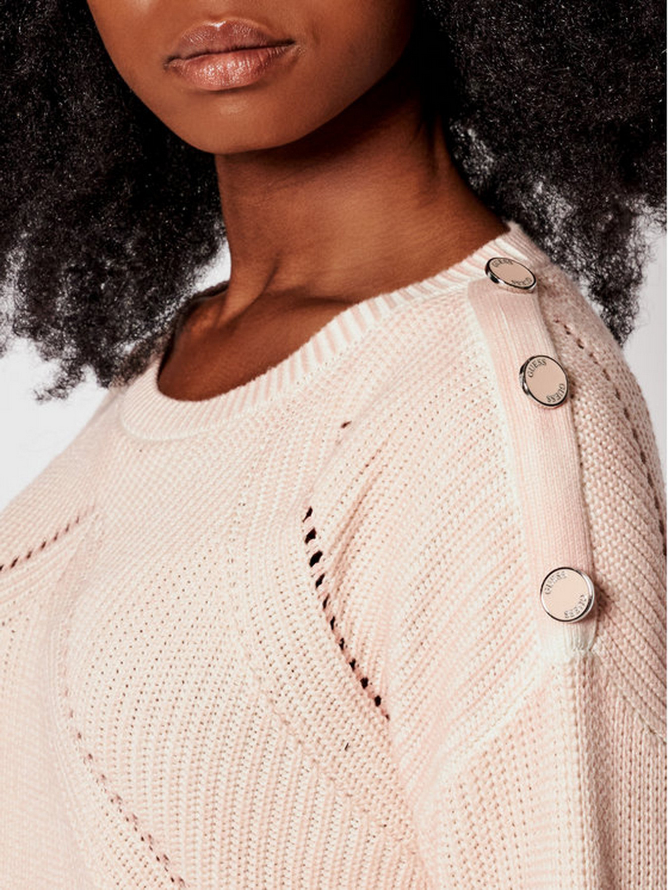 Джемпер GUESS Camille модель W1YR83.Z2BB0;LISW Джемпер GUESS Camille модель W1YR83.Z2BB0;LISW Фото