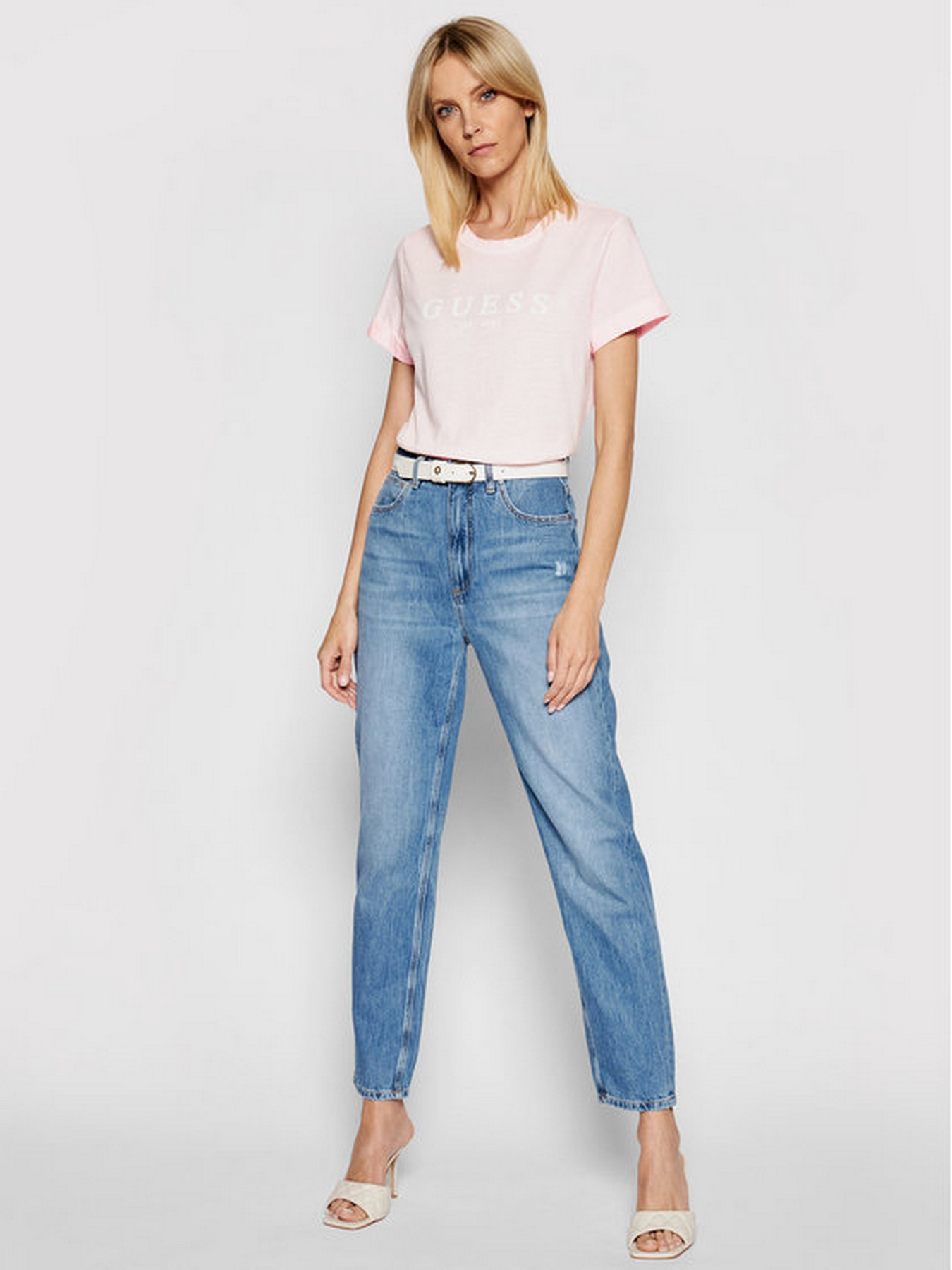 Джинсы мом GUESS Mom модель W1YA21.D3Y0G;STWY Фото