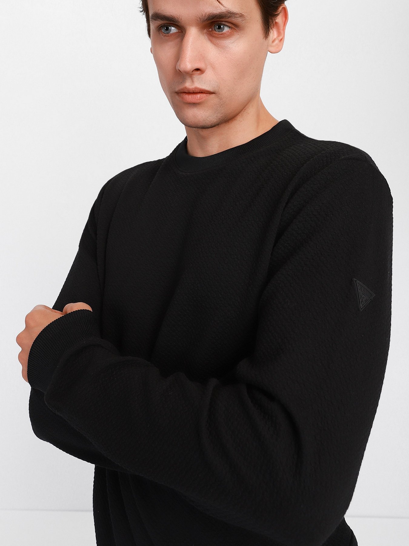 Свитшот GUESS модель U1YA13.RAJU0;JBLK Фото