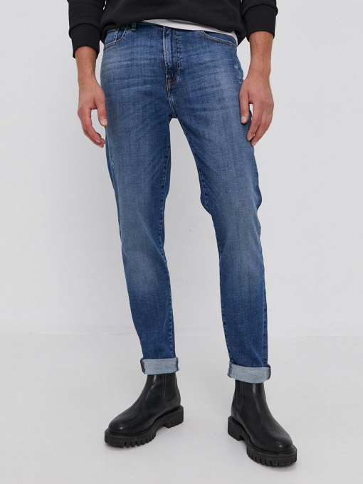 Зауженные джинсы GUESS модель M1BA37.D4HN2;EVST Фото