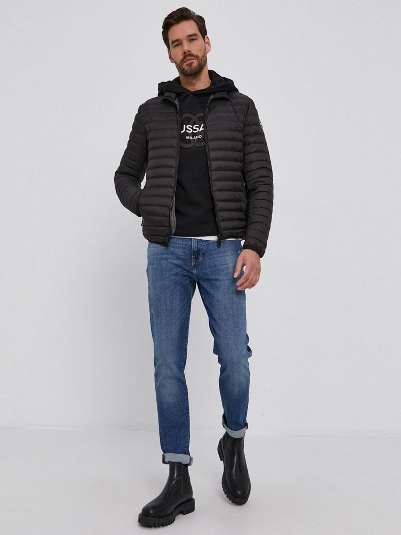 Завужені джинси GUESS модель M1BA37.D4HN2;EVST Завужені джинси GUESS модель M1BA37.D4HN2;EVST Фото