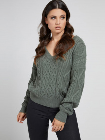 Джемпер GUESS Slouchy Cable Noemi модель W1BR50.Z2QA0;F8BE Джемпер GUESS Slouchy Cable Noemi модель W1BR50.Z2QA0;F8BE Фото