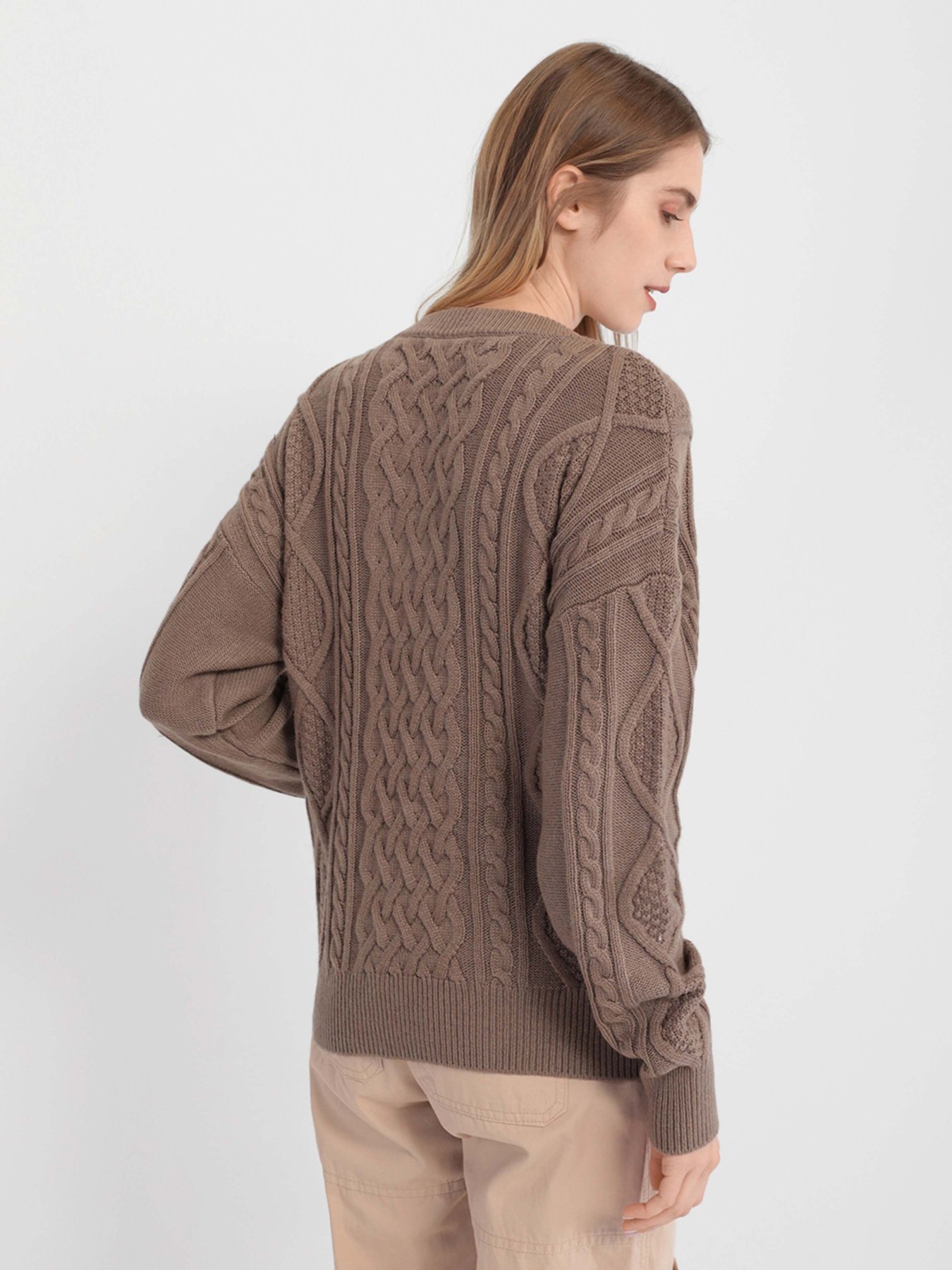 Джемпер GUESS Slouchy Cable Noemi модель W1BR50.Z2QA0;G1EC Фото