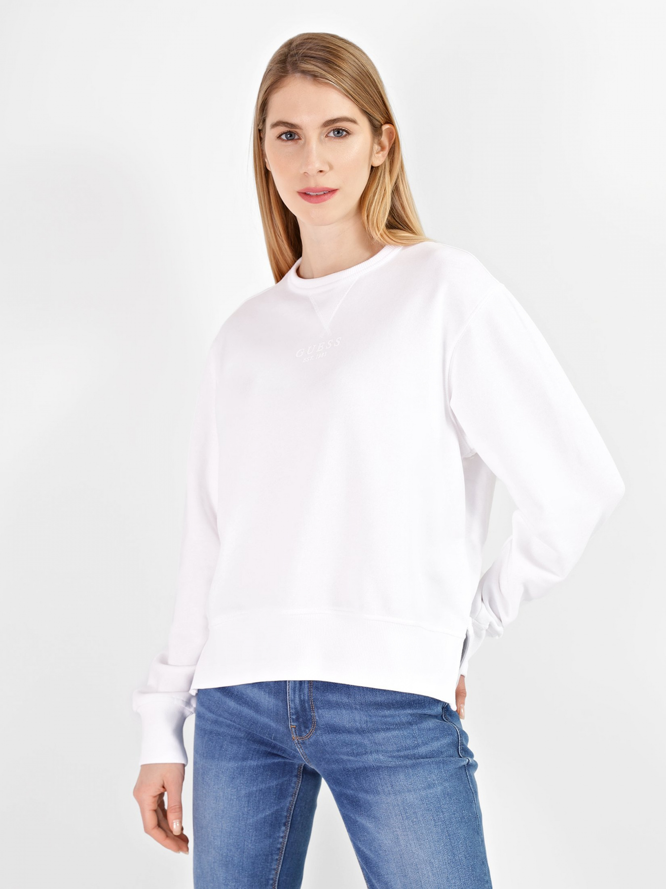 Худі та світшоти GUESS Blanche Sweatshirt модель W2GQ30.KB4N1;G011 Худі та світшоти GUESS Blanche Sweatshirt модель W2GQ30.KB4N1;G011 Фото