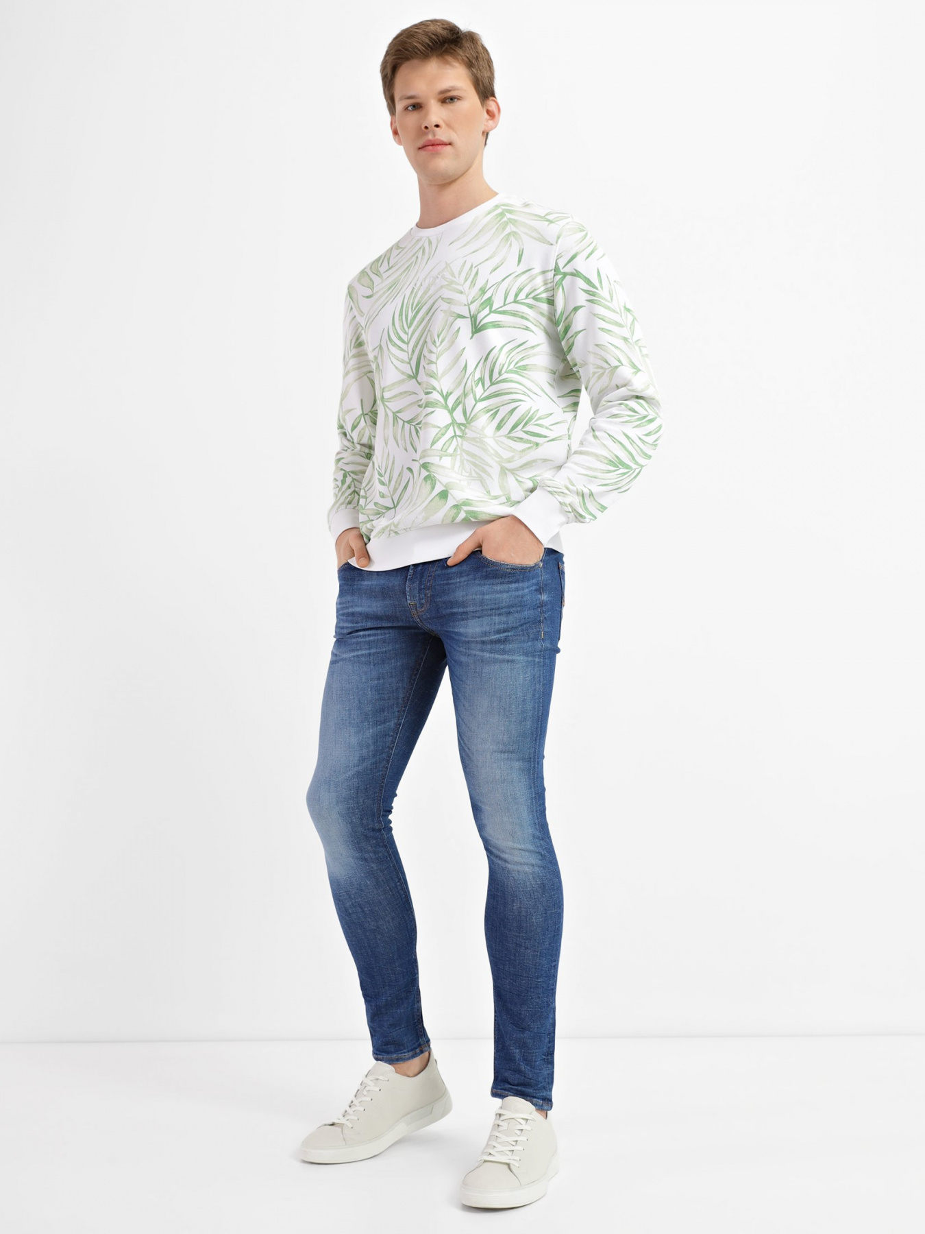 Скіні джинси GUESS Miami модель M2RAN1.D46AD;VLAR Фото