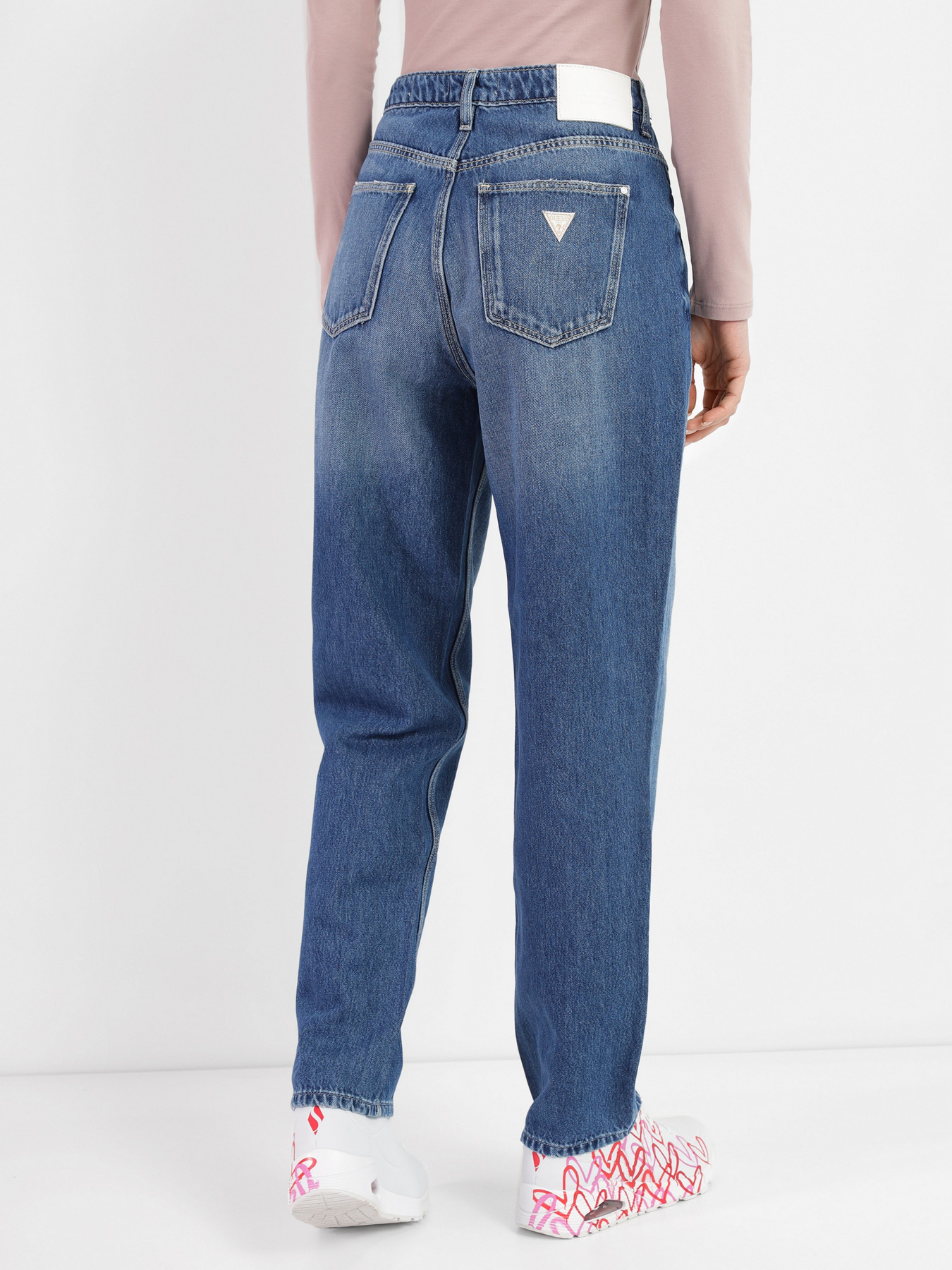 Джинсы мом GUESS Relaxed модель W2RA21.D3Y0V;RGEL Фото