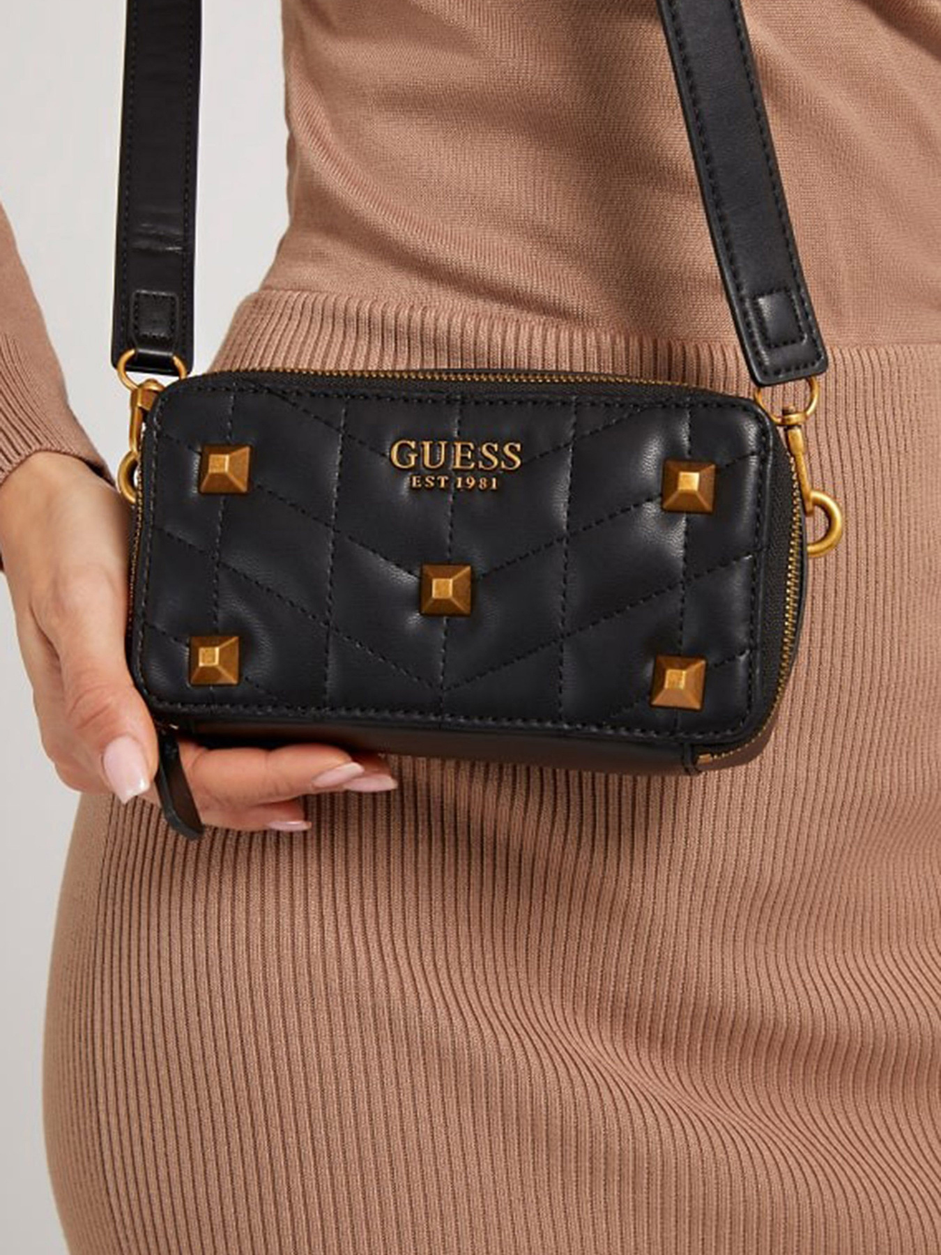 Сумка GUESS Katey Croc модель HWCB84.94720;BLA Фото