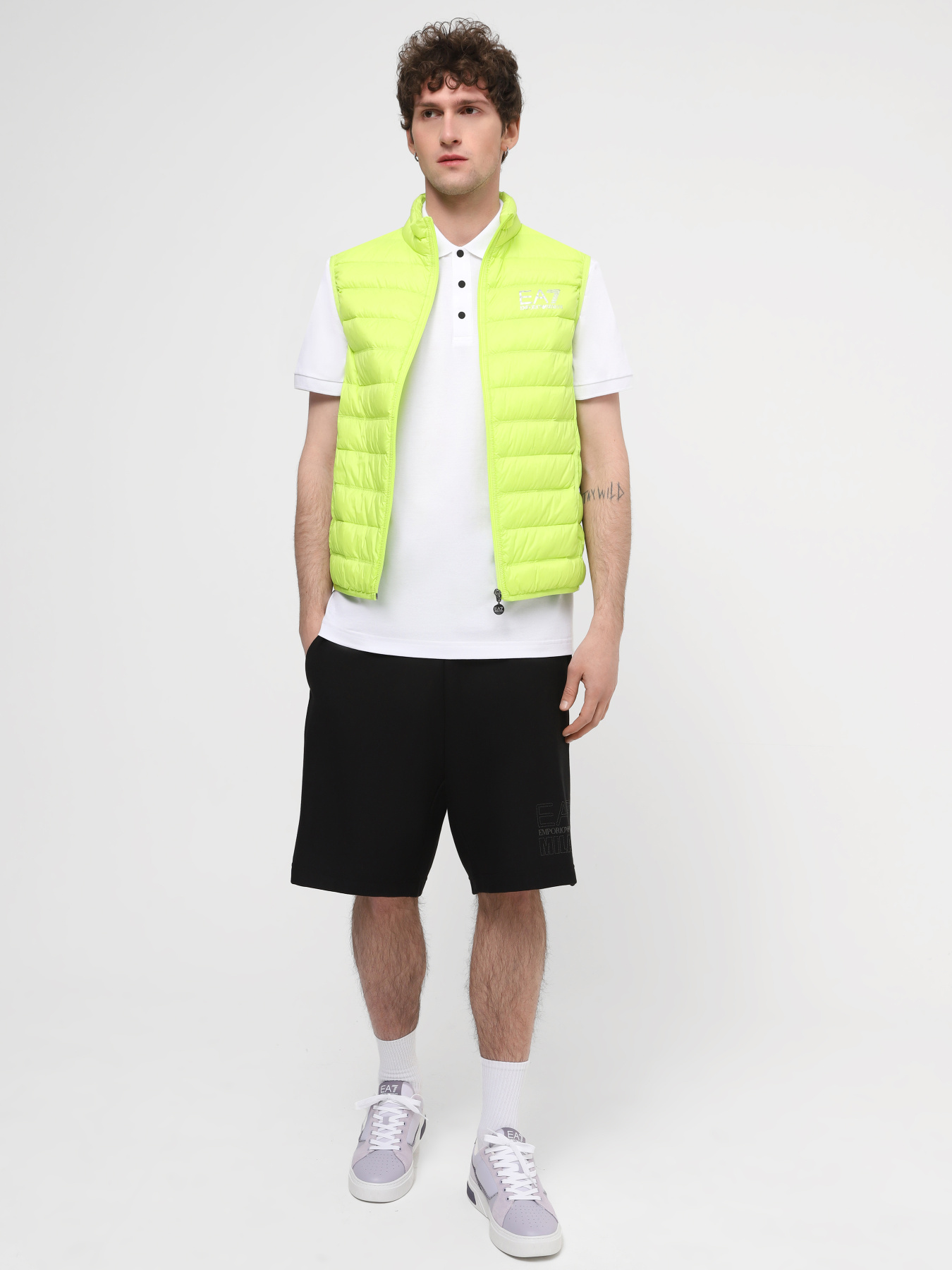 Утепленный жилет EA7 Core модель 8NPQ01-PN29Z-1873 Фото