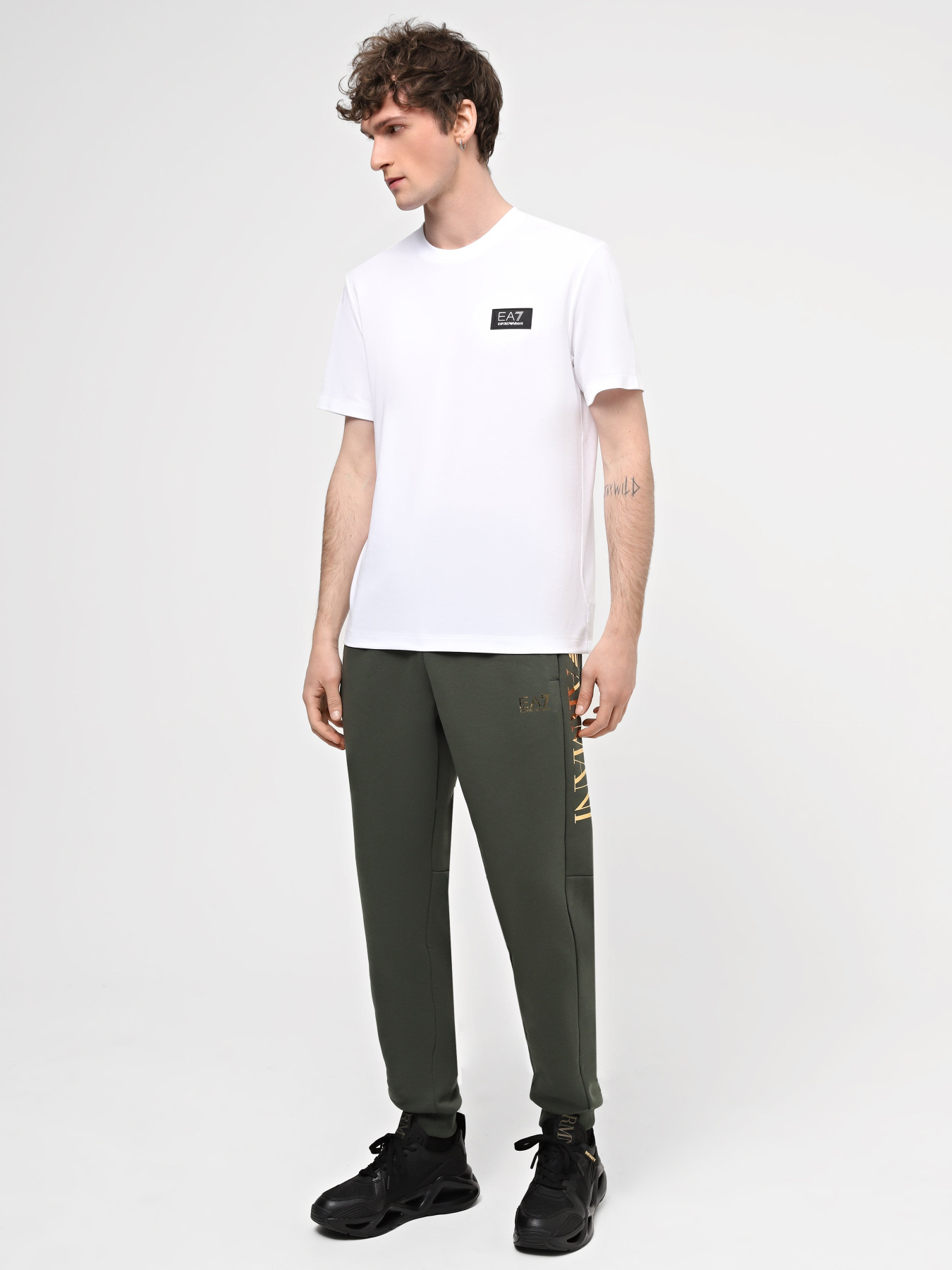 Спортивні штани EA7 Logo Series модель 6RPP96-PJHLZ-1845 Фото