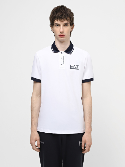Поло EA7 Tennis Club модель 3DPF17-PJ03Z-1100 Фото