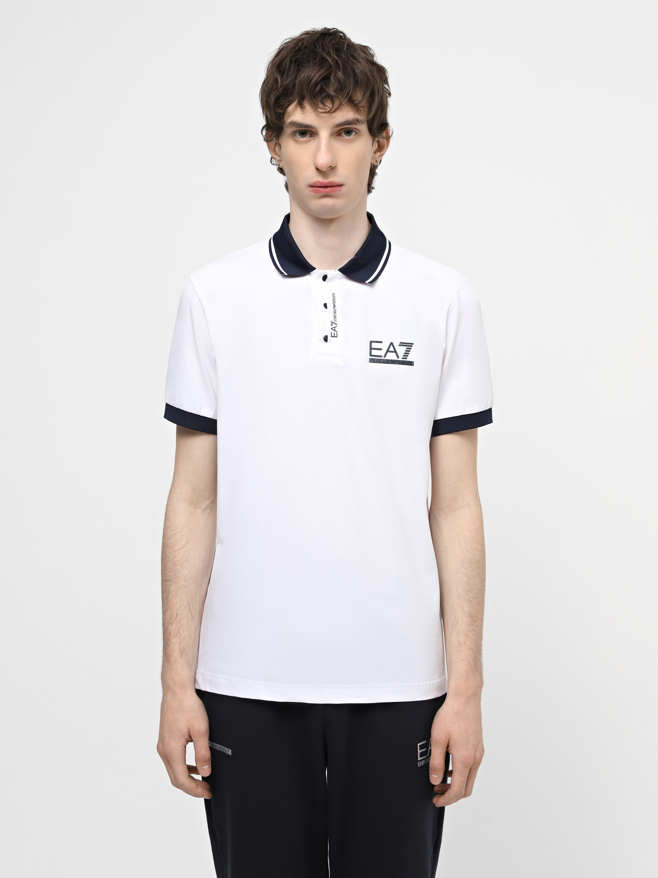 Поло EA7 Tennis Club модель 3DPF17-PJ03Z-1100 Фото