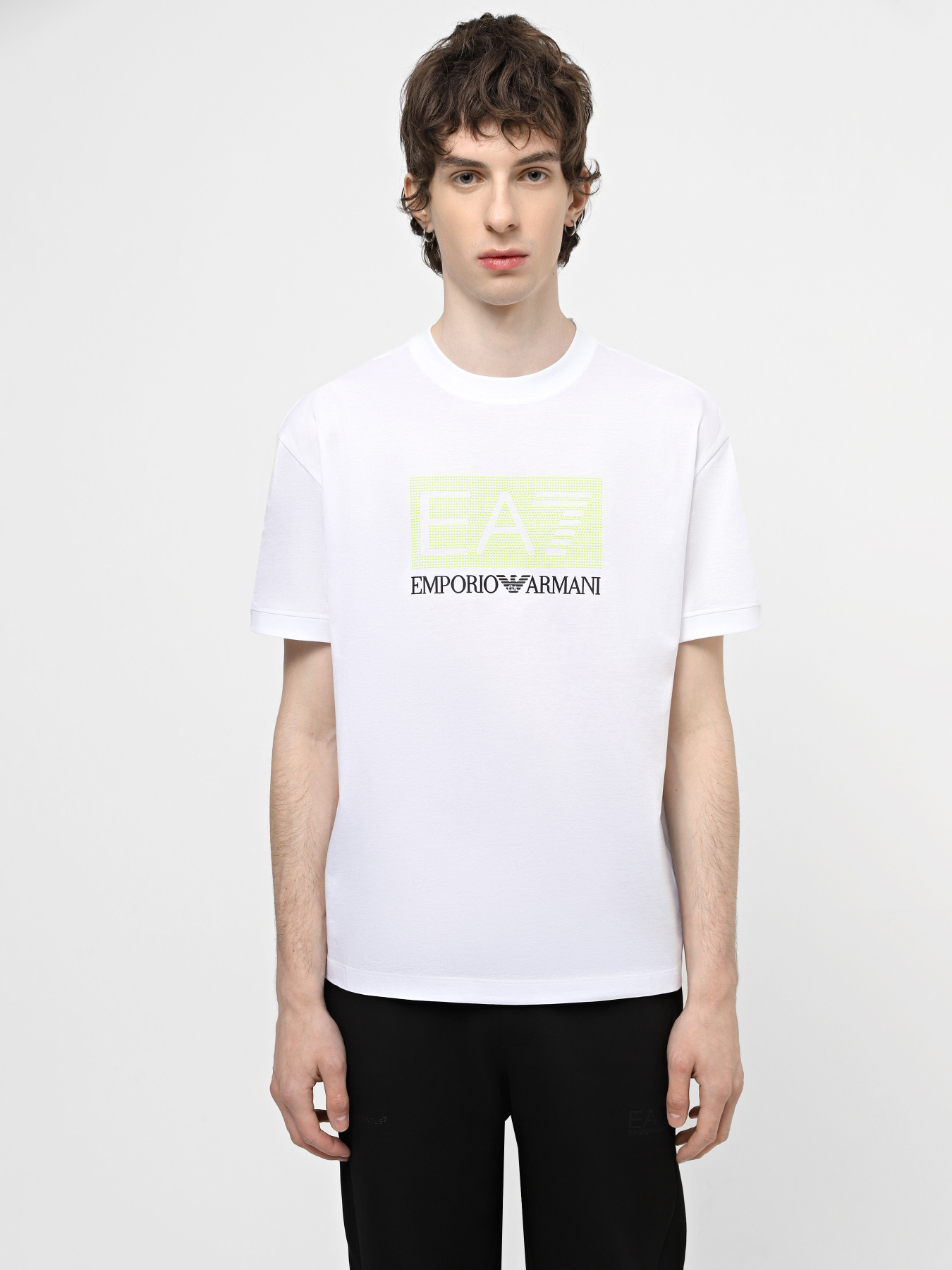 Футболка EA7 Logo Series модель 3DPT40-PJFBZ-1100 Фото