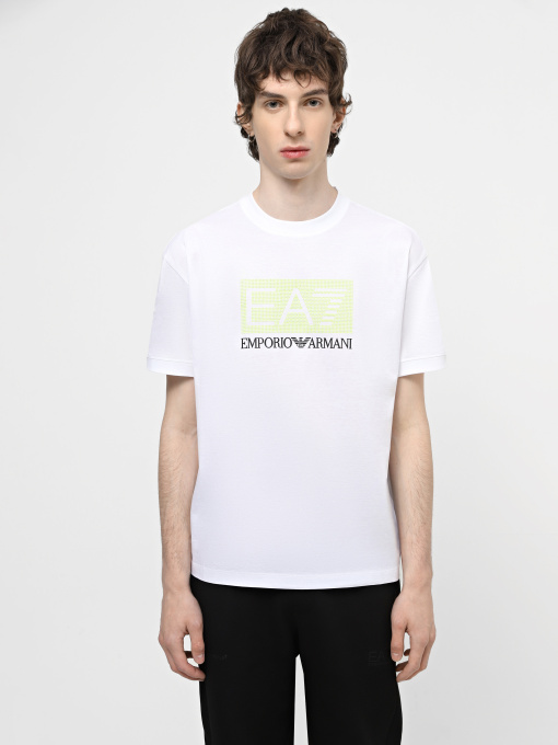 Футболка EA7 Logo Series модель 3DPT40-PJFBZ-1100 Фото