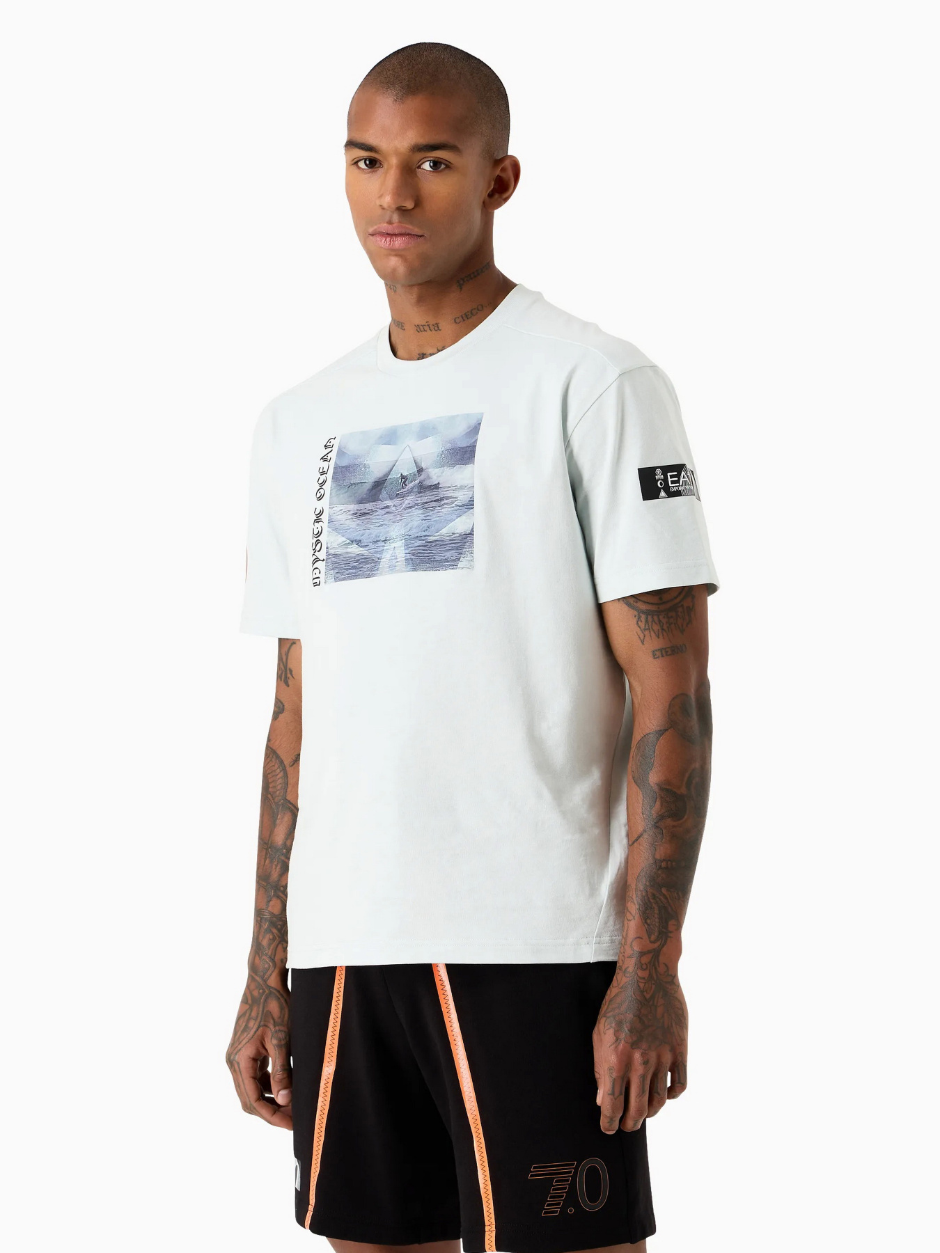 Футболка EA7 7.0 модель 3DPT47-PJRHZ-1133 Футболка EA7 7.0 модель 3DPT47-PJRHZ-1133 Фото