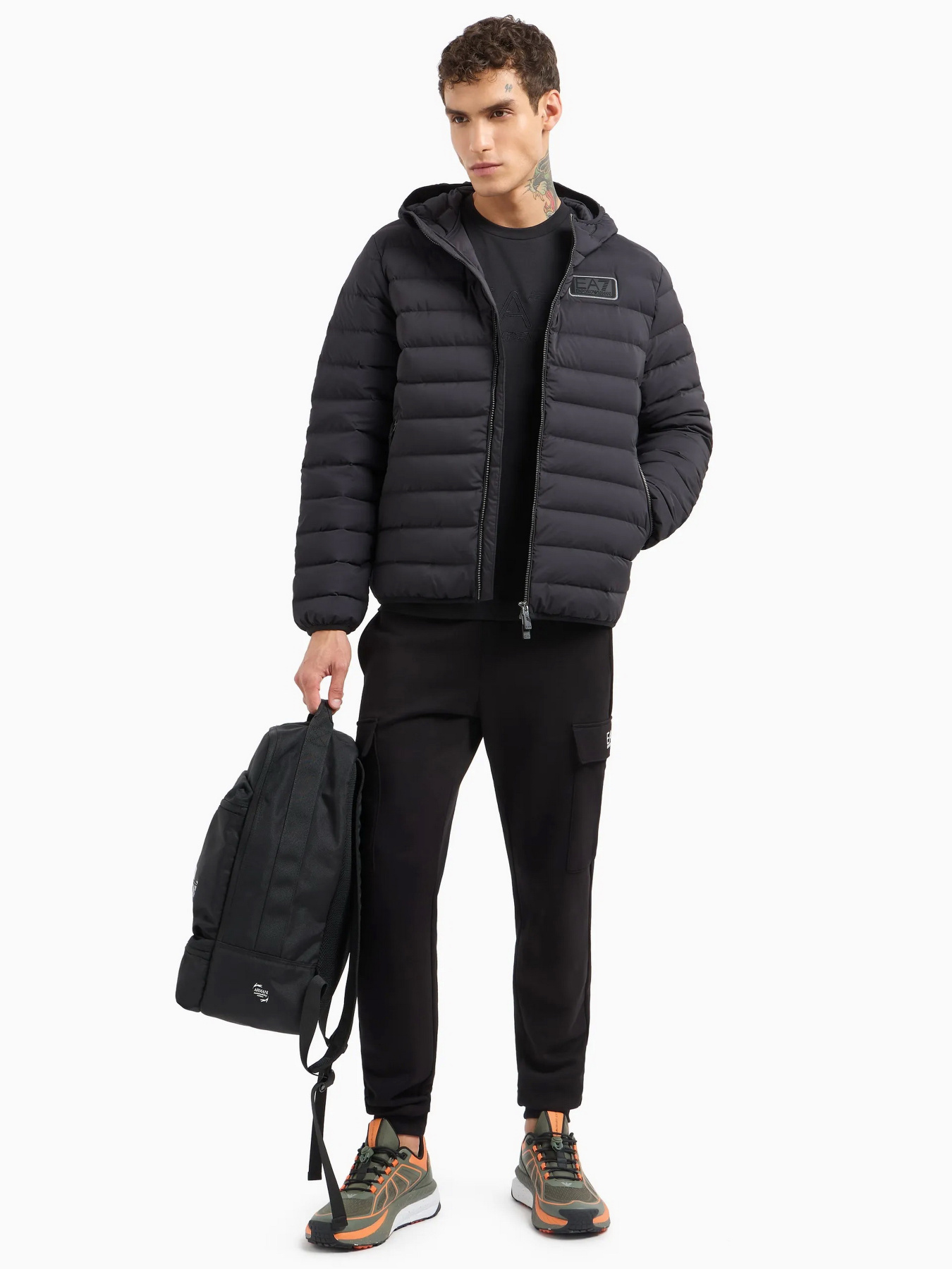 Пуховик EA7 модель 6DPB16-PNHAZ-1200 Фото