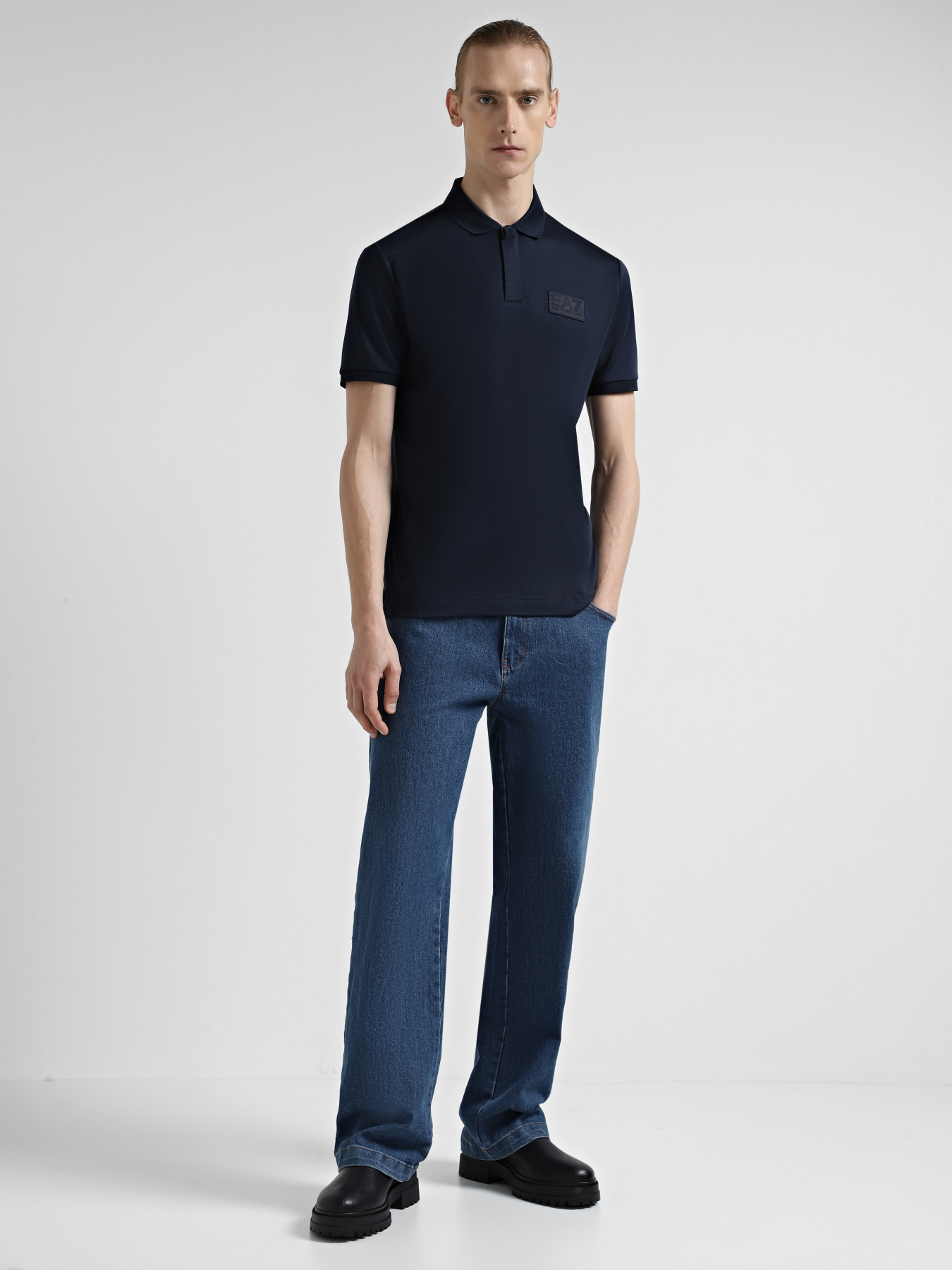 Поло EA7 Lux Identity модель 6DPF79-PJUJZ-1562 Фото