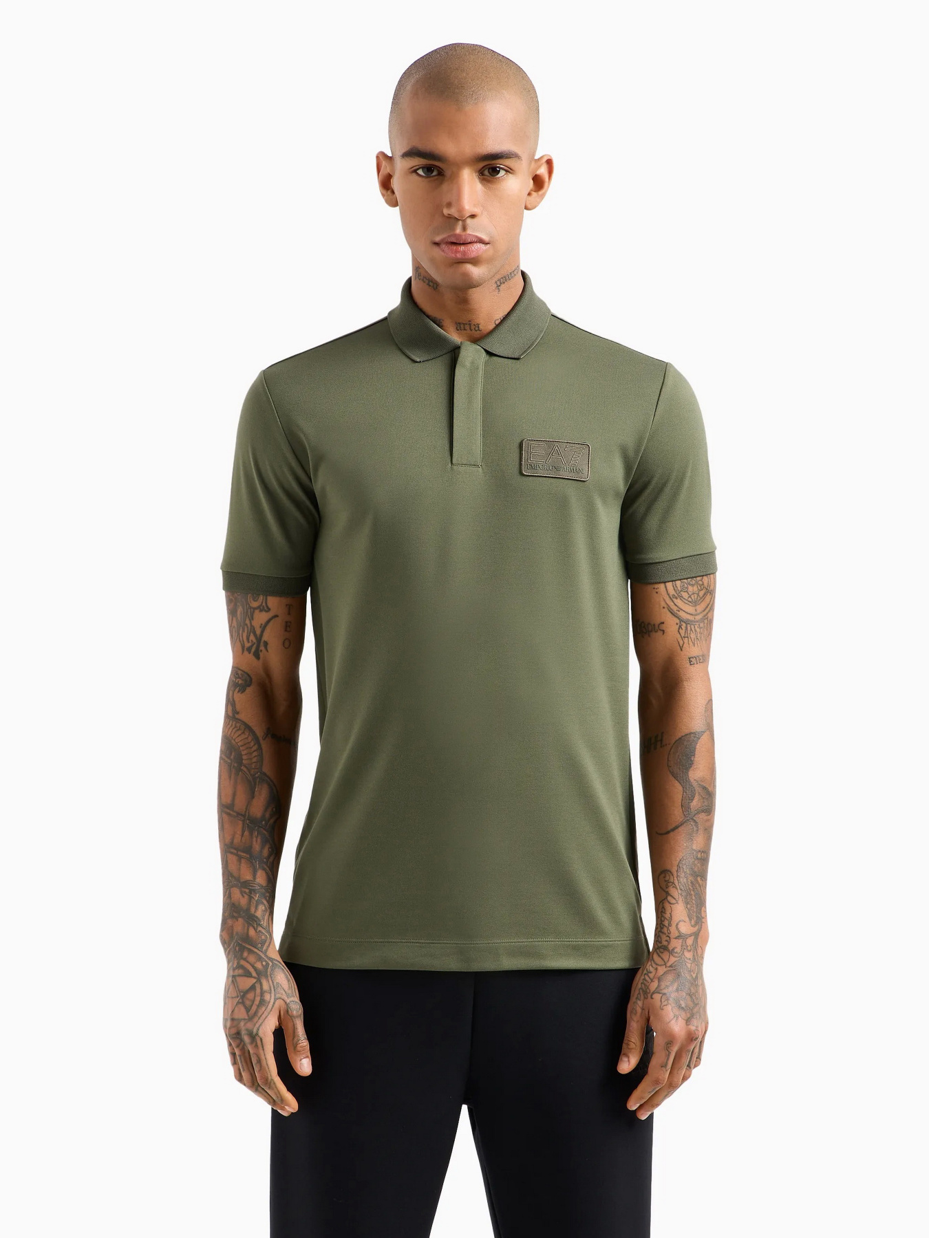 Поло EA7 Lux Identity модель 6DPF79-PJUJZ-1846 Поло EA7 Lux Identity модель 6DPF79-PJUJZ-1846 Фото