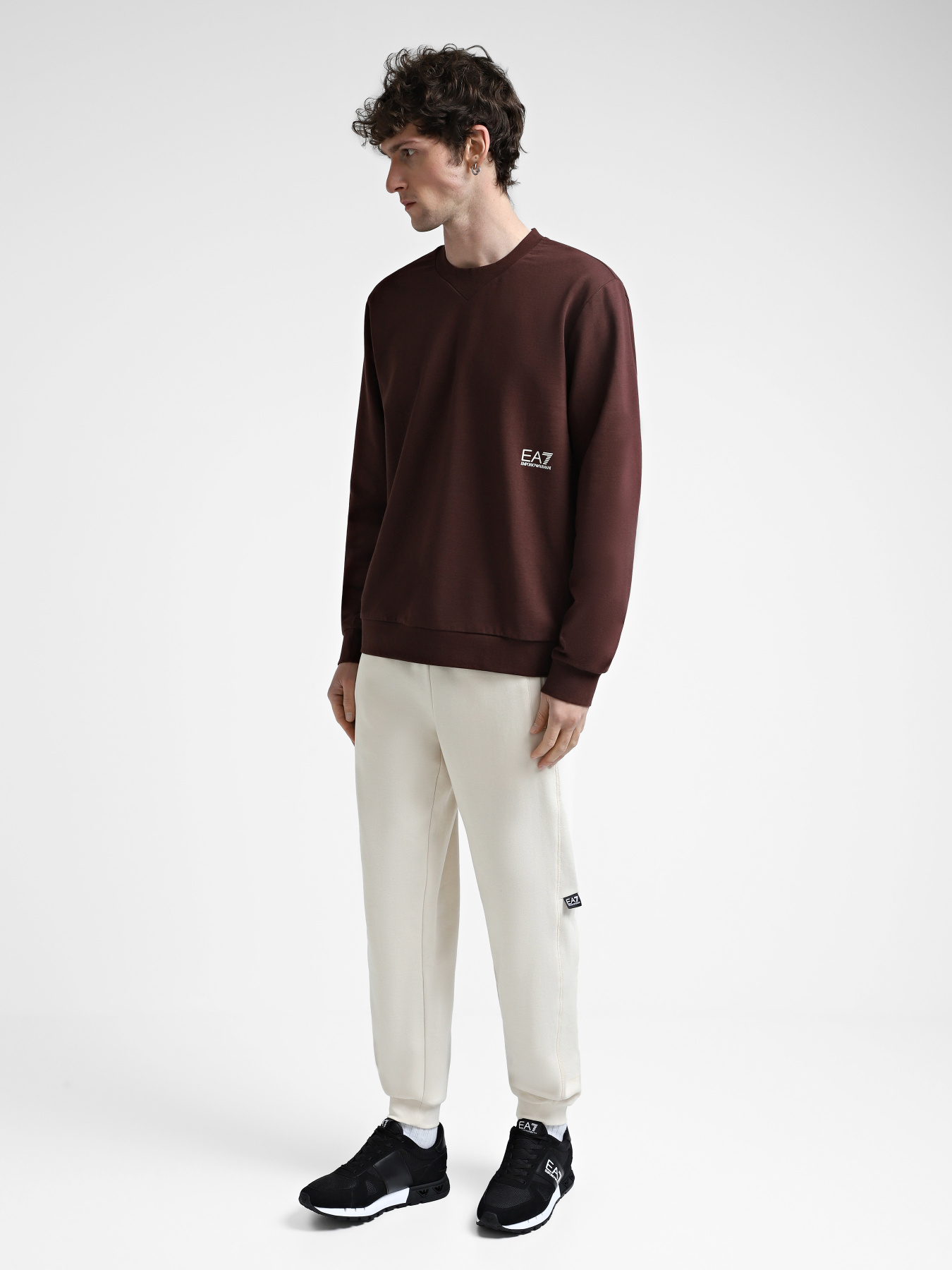 Штаны спортивные EA7 Logo Series модель 6DPP57-PJOGZ-1713 Фото