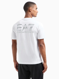 Футболка EA7 Logo Series модель 6DPT06-PJFFZ-0100 Фото