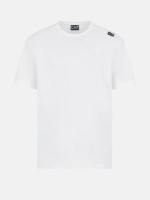 Футболка EA7 Logo Series модель 6DPT06-PJFFZ-0100 Фото