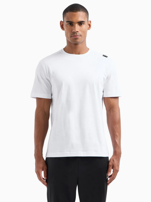 Футболка EA7 Logo Series модель 6DPT06-PJFFZ-0100 Фото