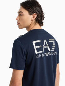 Футболка EA7 Logo Series модель 6DPT06-PJFFZ-1562 Фото