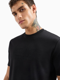 Футболка EA7 Lux Identity модель 6DPT71-PJUJZ-1200 Футболка EA7 Lux Identity модель 6DPT71-PJUJZ-1200 Фото