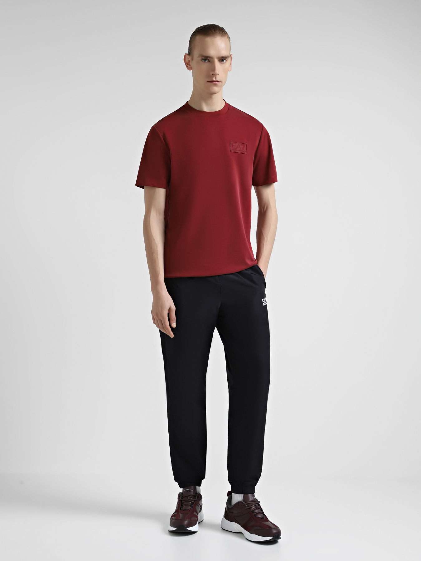 Футболка EA7 Lux Identity модель 6DPT72-PJ6QZ-1496 Фото