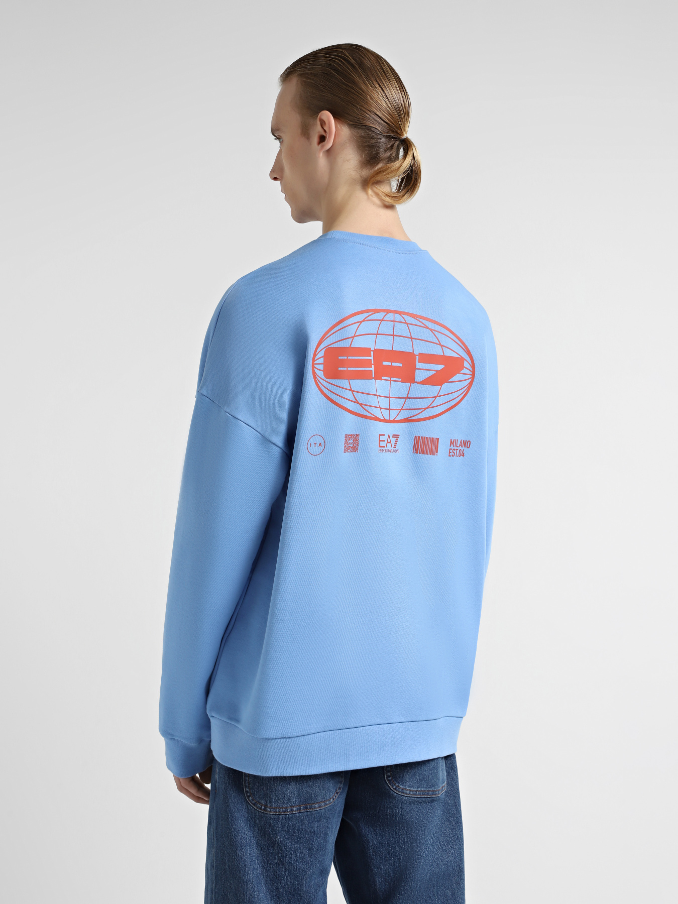 Свитшот EA7 Graphic Series модель 7M000013-AF10432-U9321 Фото
